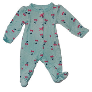 CARTER’S Cherry Sleeper Onesie 🍒